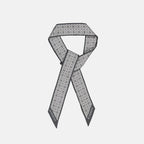 Lenços e luvas Foulard 4G Givenchy Cinza Femme