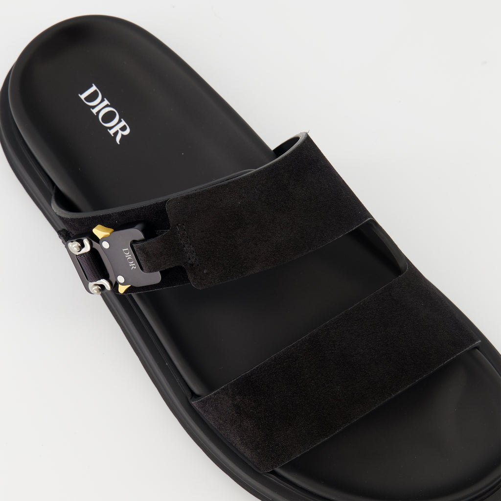 Chaussures ouvertes Aqua Sandals Dior Noir Homme