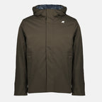 Imagen del abrigo Jacko Twill Marmota de la marca K-Way para hombre - Temporada Otoño-Invierno 2025 - Vista Frontal