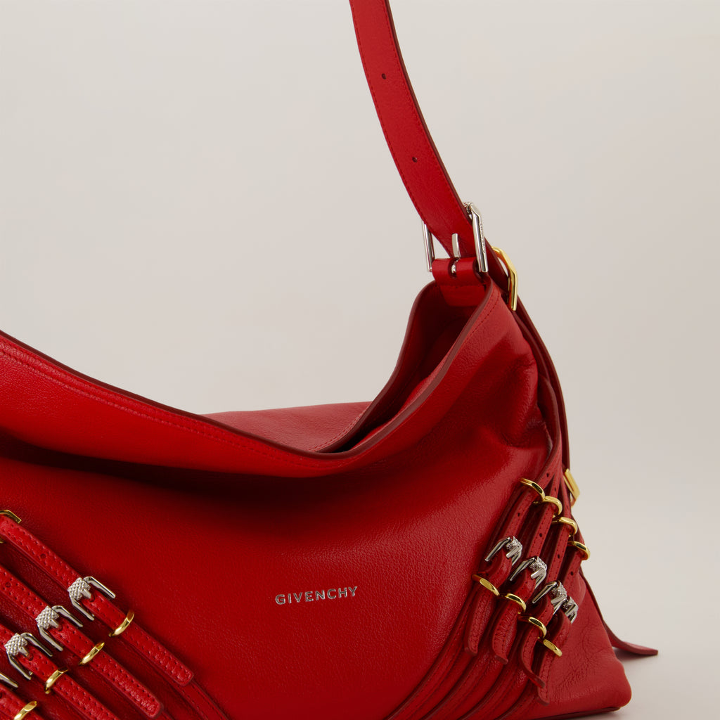 Borse a mano e a spalla Borsa in Pelle Voyou Givenchy Rosso Femme
