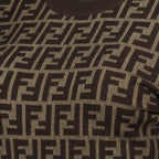 T-shirt Pullover in Cotone FF Fendi Marrone Femme