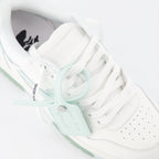 Sneaker OWIA259C99LEA003 0151 white mint Off-White Blau Femme