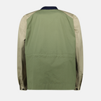 Knitwear Mixed Cotton Sweater Sacai Dark blue Homme