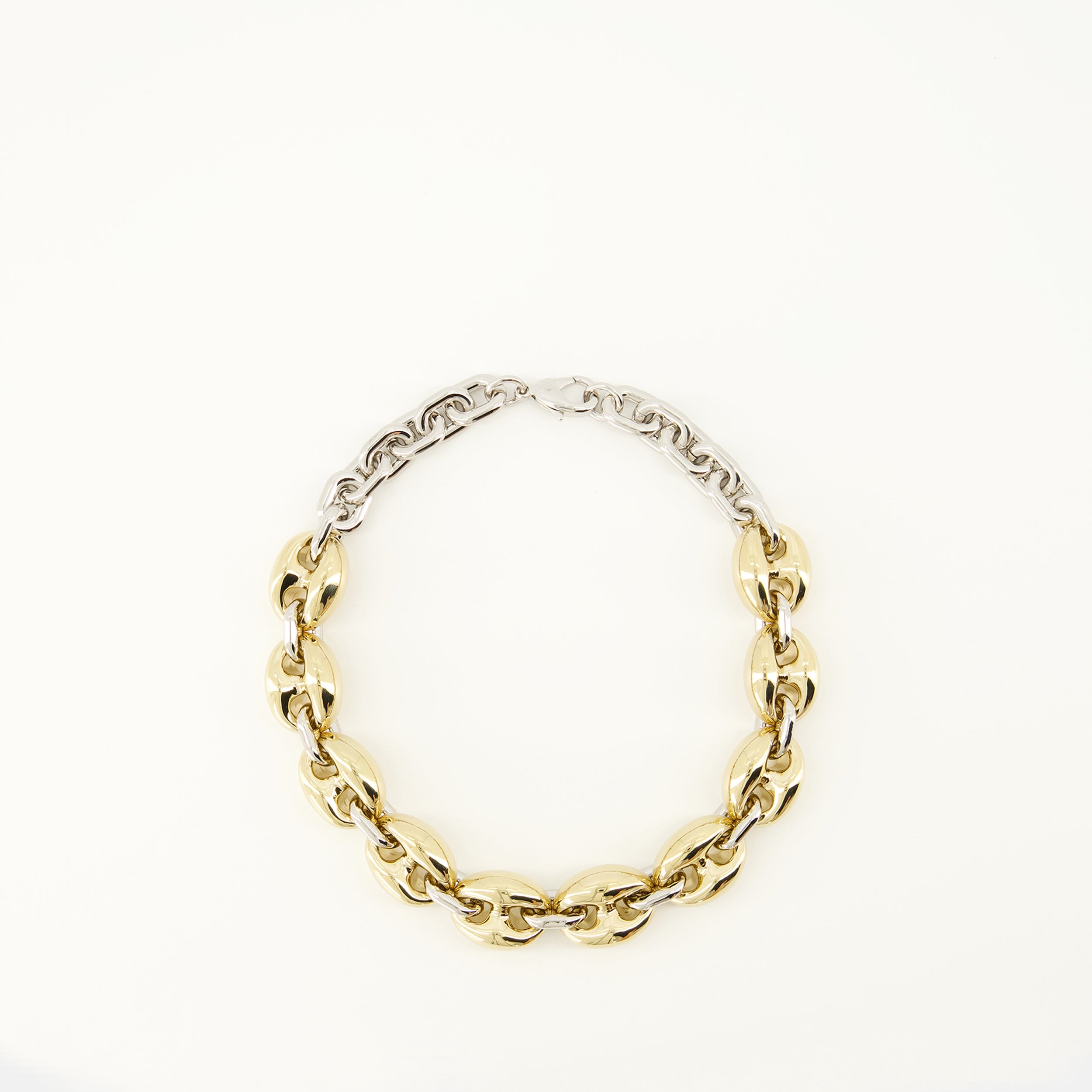 Bild des Rabanne-Marken Damen-Halsketten mit Perlen - Herbst-Winter-Saison 2025 - Vorderansicht