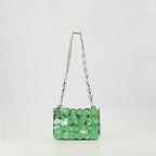 Sacs à main et épaule Sac disques Sparkle Rabanne Vert Femme
