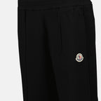 Hosen Logo Sweatpants Moncler Schwarz Femme