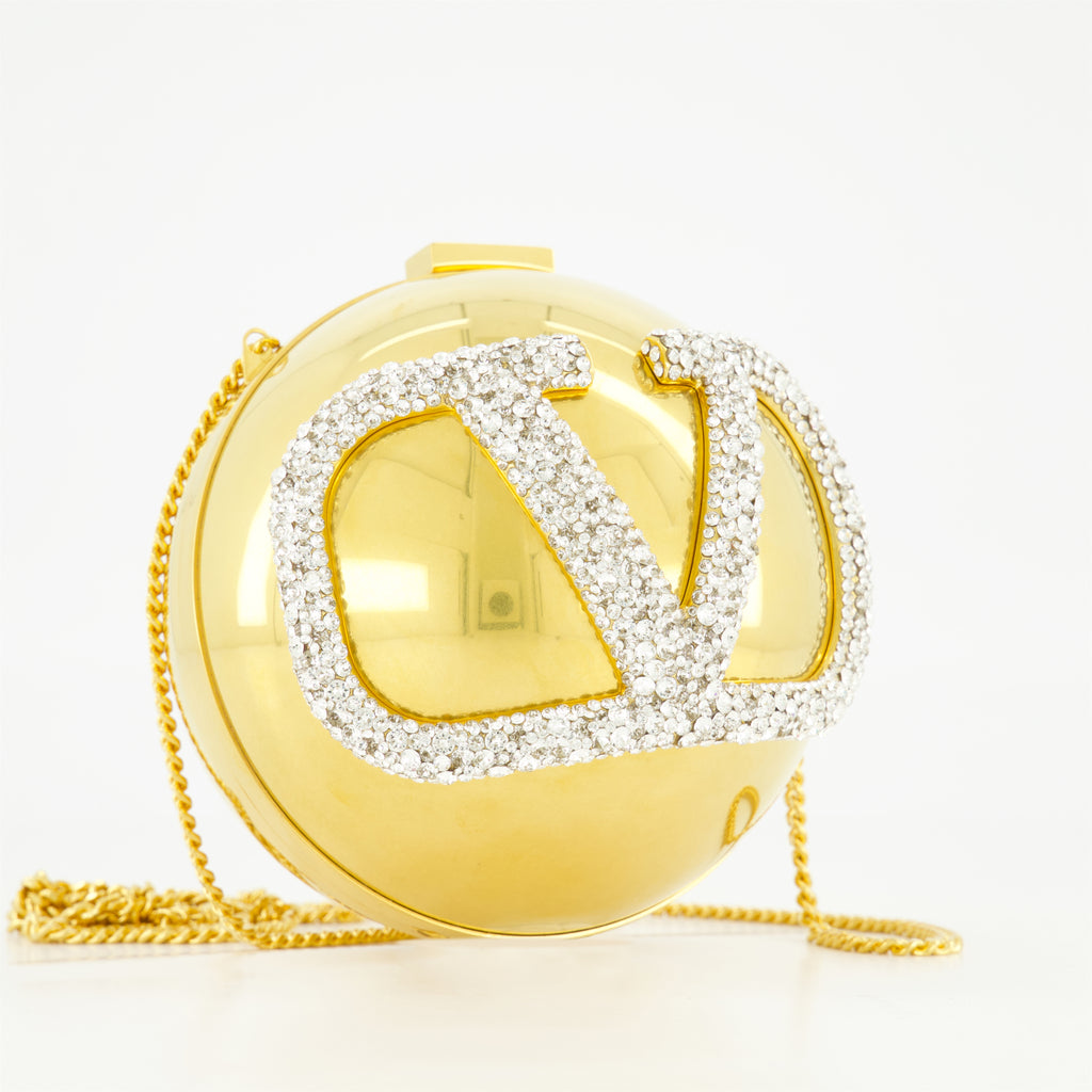 Handtaschen und schultertaschen Minaudière VLogo doré Valentino Garavani Gold Femme