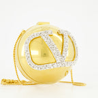 Handtaschen und schultertaschen Minaudière VLogo doré Valentino Garavani Gold Femme