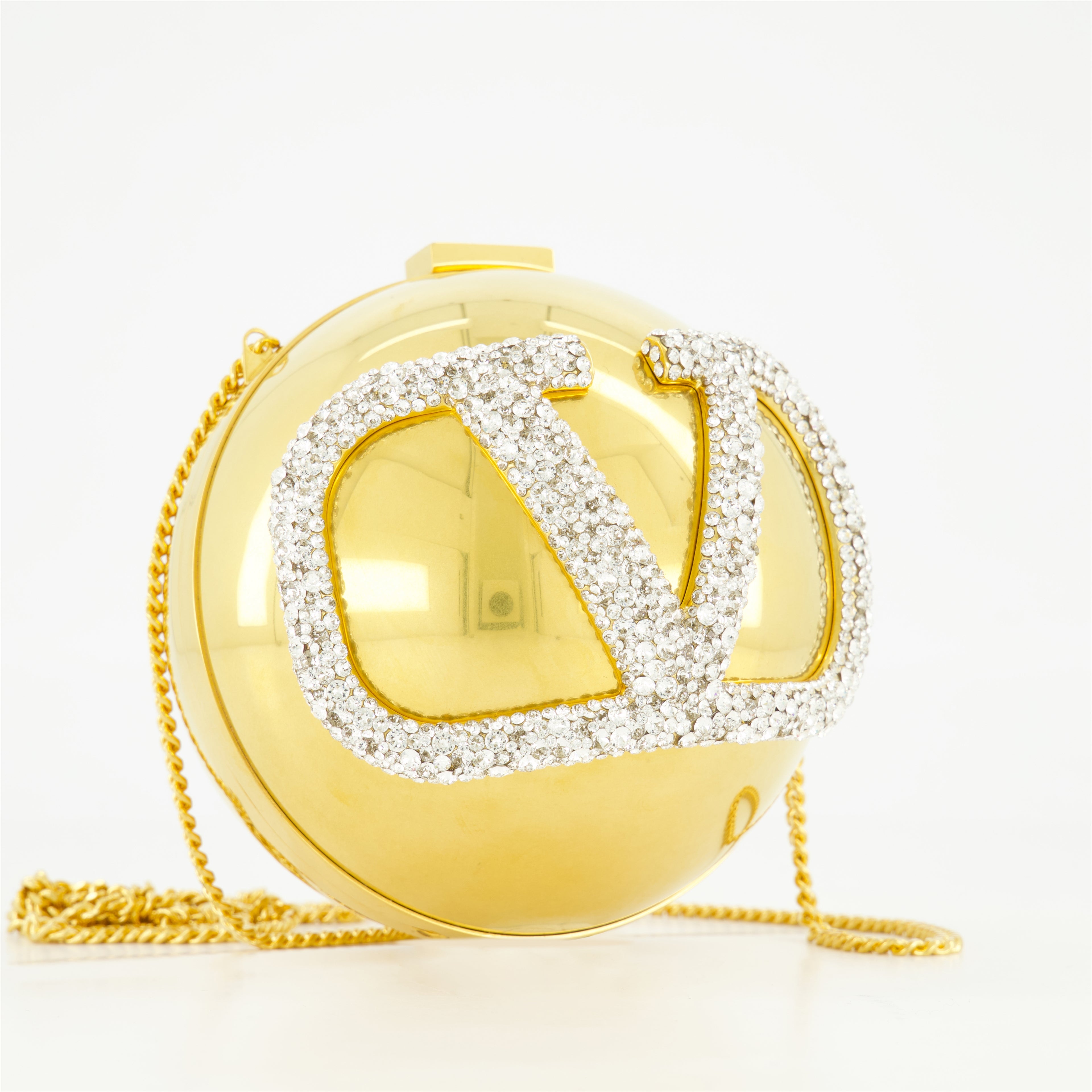 Handtaschen und schultertaschen Minaudière VLogo doré Valentino Garavani Gold Femme