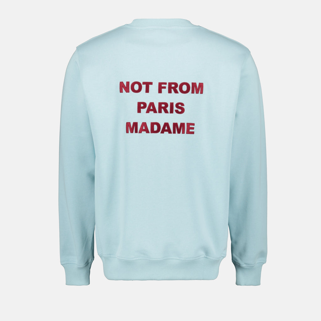 Sweatshirts Sweat Slogan Drole De Monsieur Bleu Homme