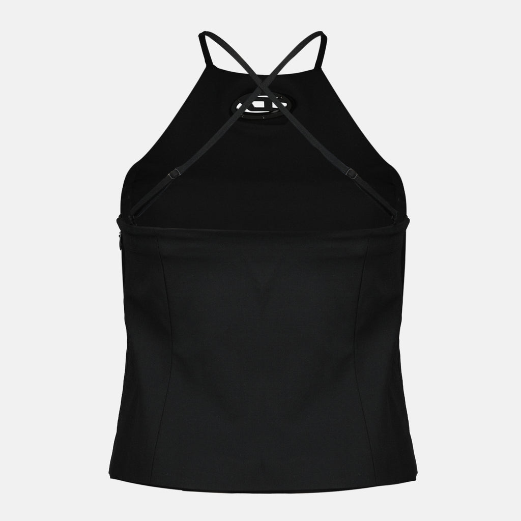 Tops Top T-Elma noir Diesel Noir Femme