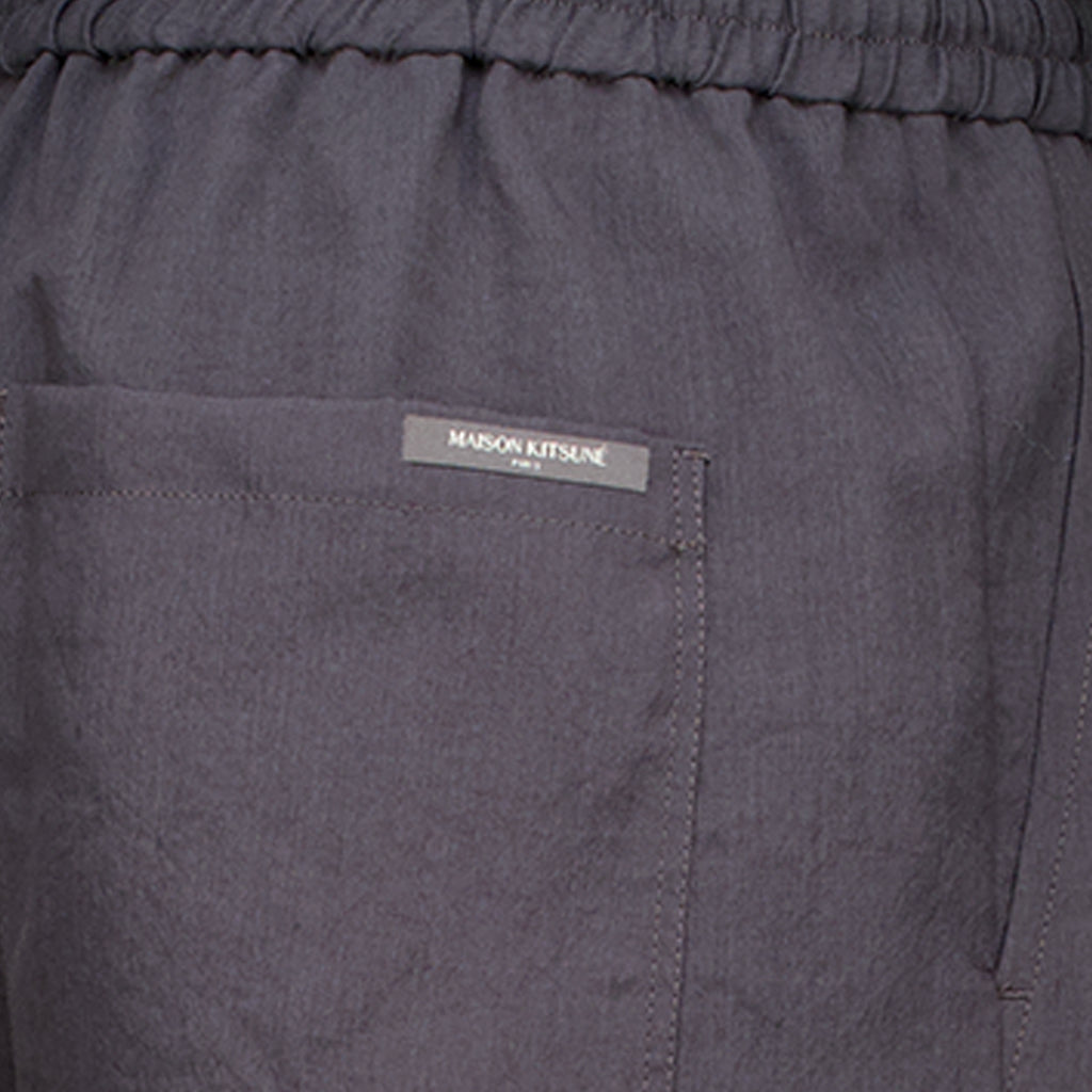 Pantalons Pantalon cargo an toile technique Maison Kitsune Gris Homme