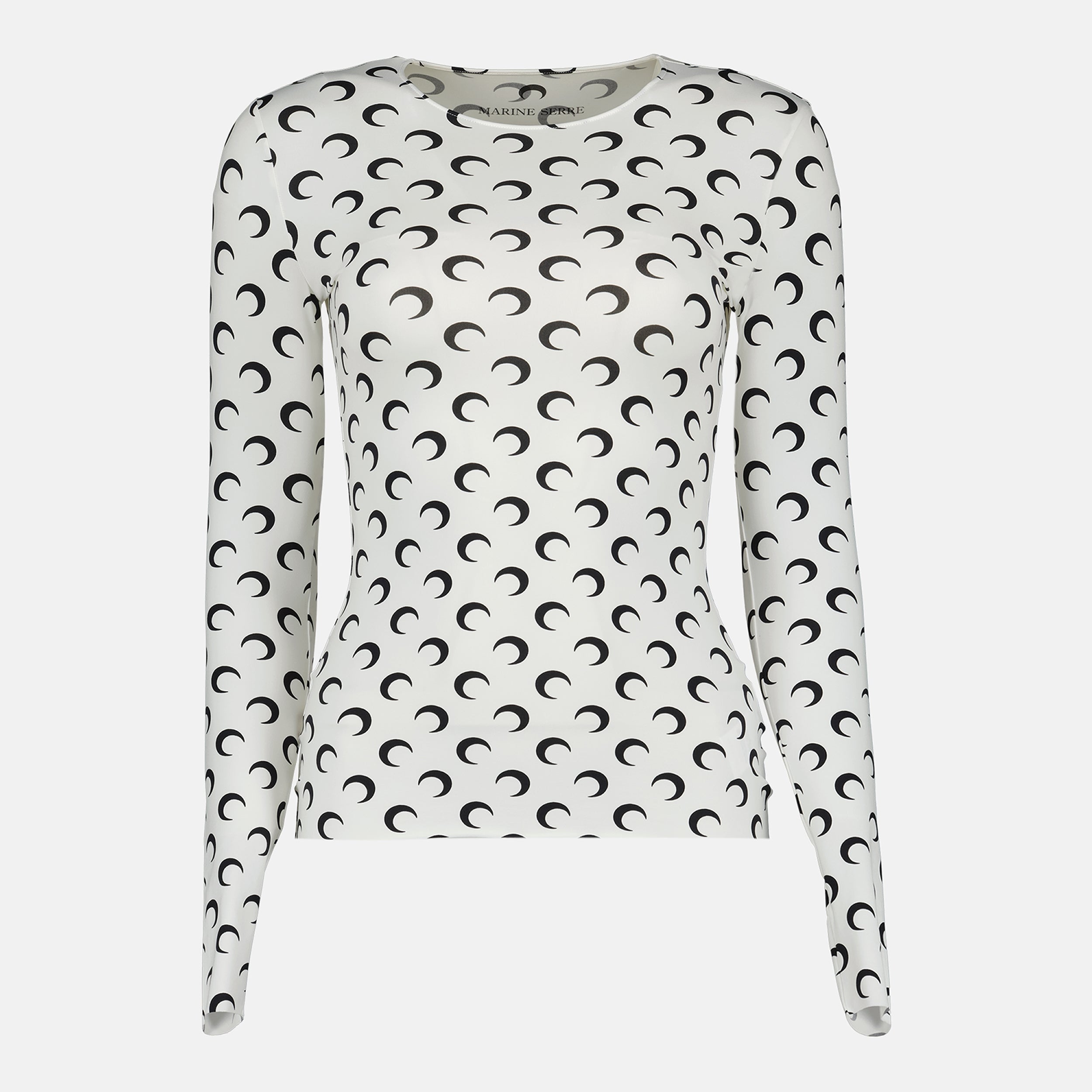 Image de l'article Top Jersey Moon de la marque Marine Serre pour Femme - Saison Automne-Hiver 2025 - Vue de Face