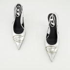 Heels Escarpins D-Venus argentés Diesel Silver Femme