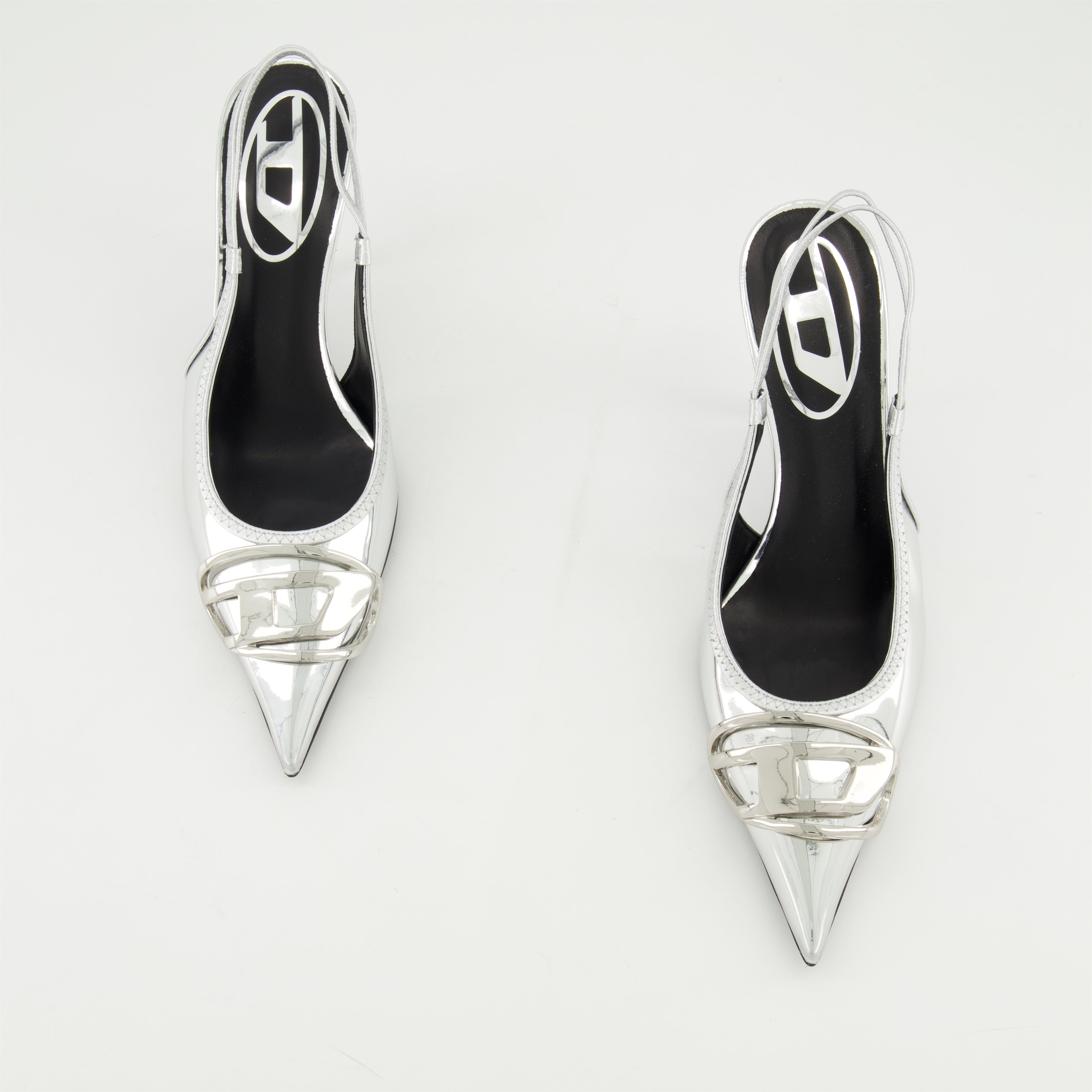 Heels Escarpins D-Venus argentés Diesel Silver Femme