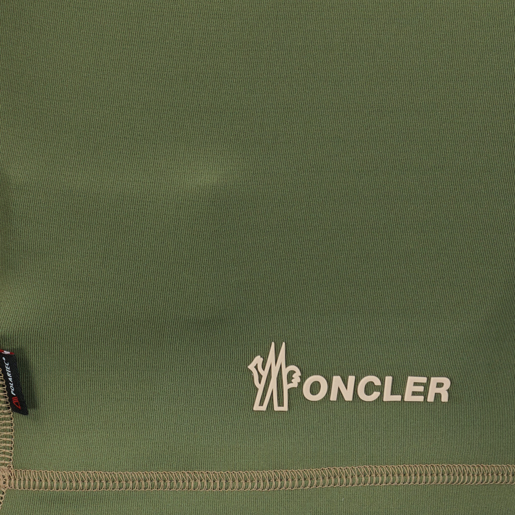 Tops 카키 스포트 탑 인 폴라텍® Moncler Grenoble Kaki Femme