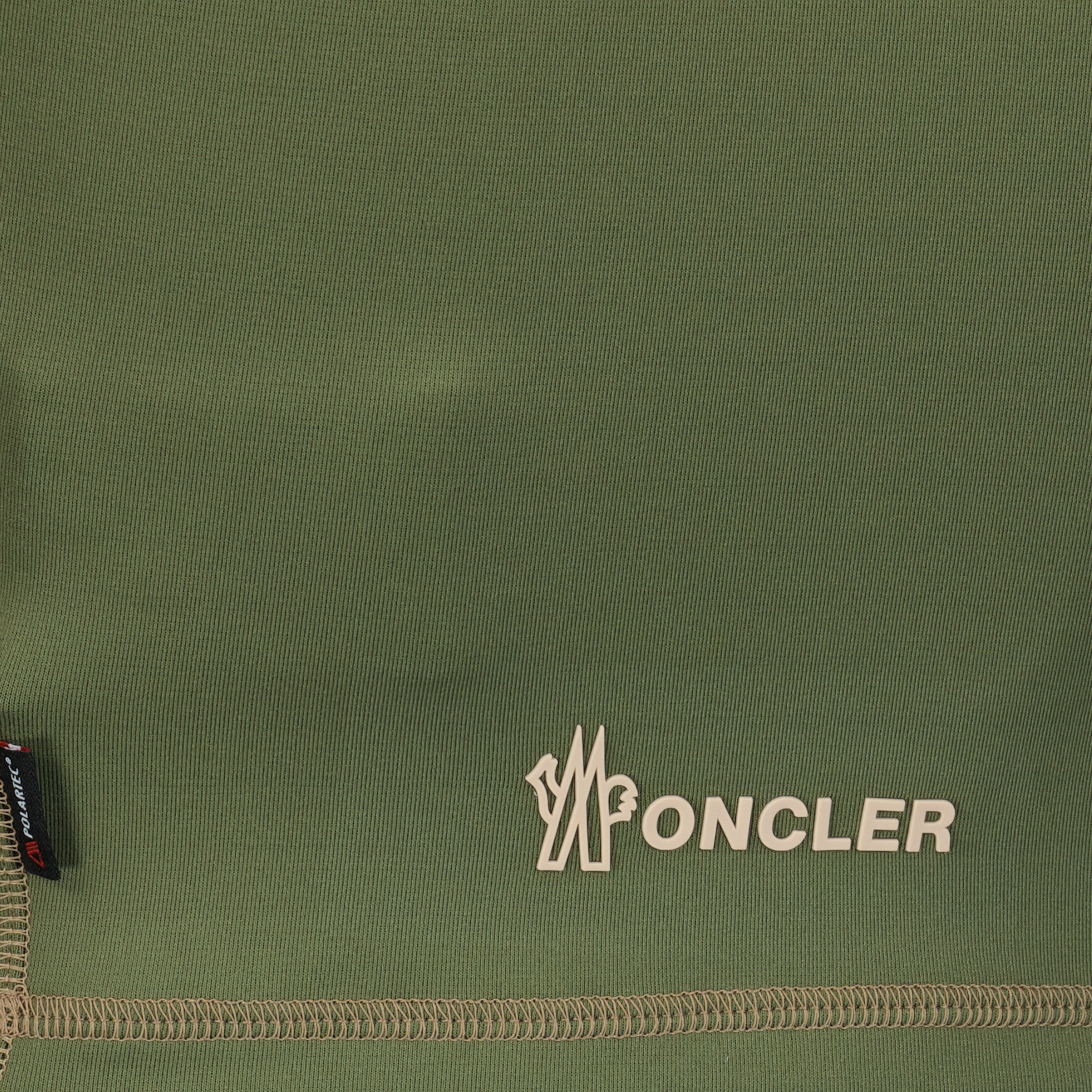 Tops Haut de sport kaki en Polartec® Moncler Grenoble Kaki Femme