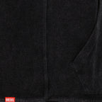 Imagen del sudadera sin mangas de algodón rizado negro de Diesel para hombre - Temporada Primavera-Verano 2026 - Vista Detallada_2