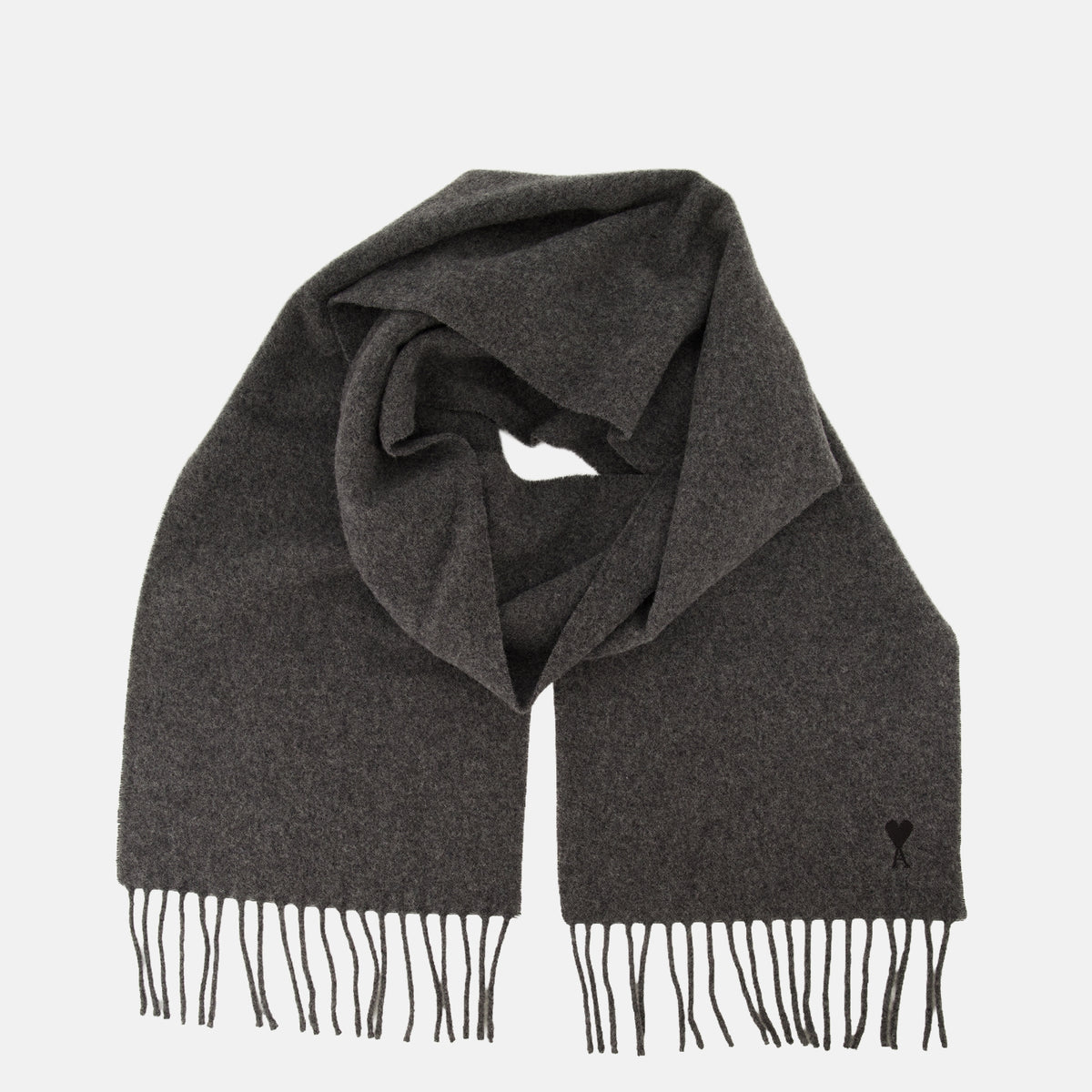 Écharpes, foulards et gants Grau Wollschal Ami PARIS Gris Unisexe