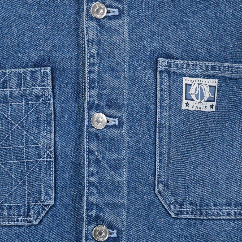 Jackets Dior Charm Denim Overshirt Dior Blue Homme