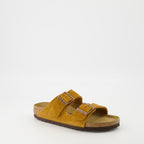 Offene schuhe Arizona Sandalen Birkenstock Braun Femme