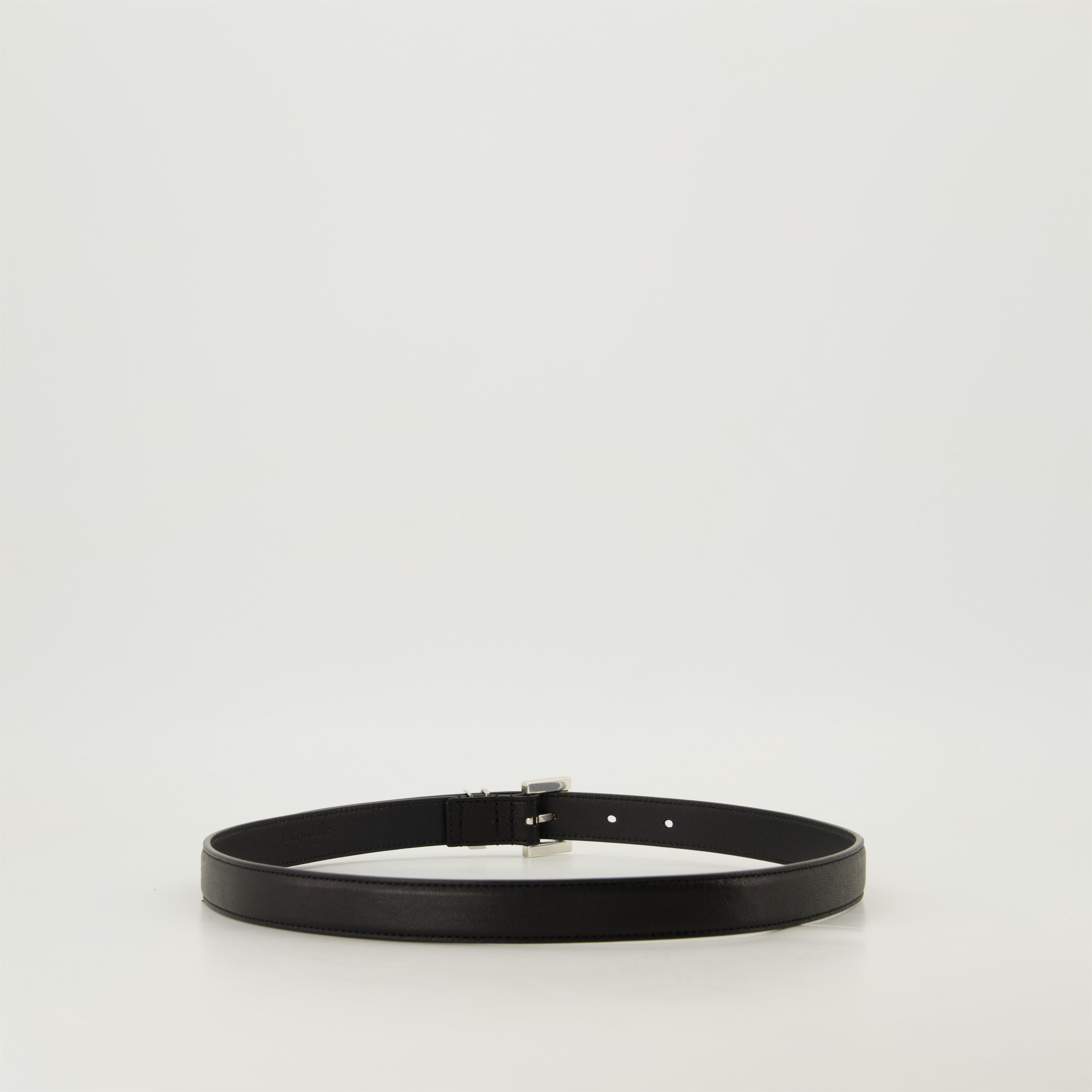 Cinture Cintura Cassandre Saint Laurent Nero Homme