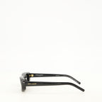 Lunettes Gafas de sol SL 557 Shade Plump negras Saint Laurent Noir Unisexe