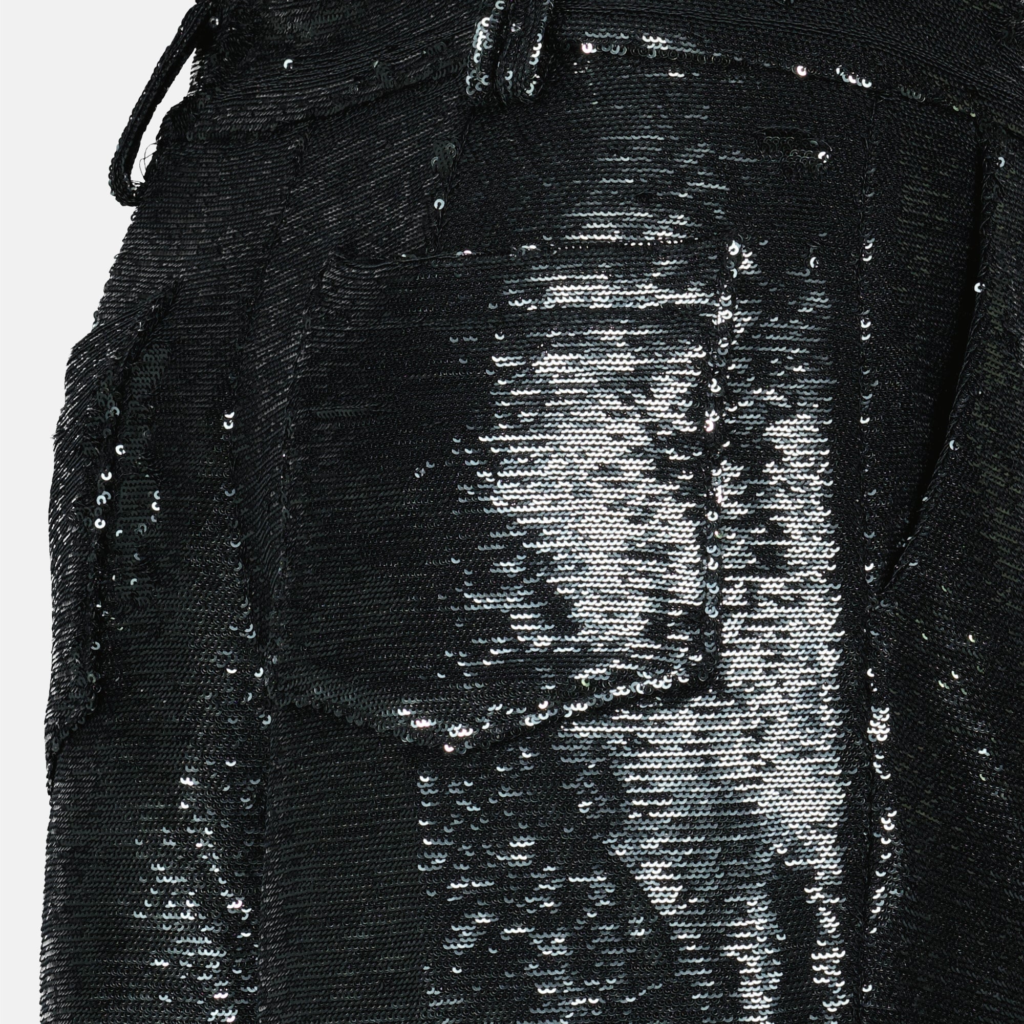 Shorts Short Nucas en sequin Iro Gray Femme