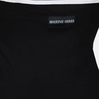 Tops Top dos nu en jersey noir Marine Serre Noir Femme