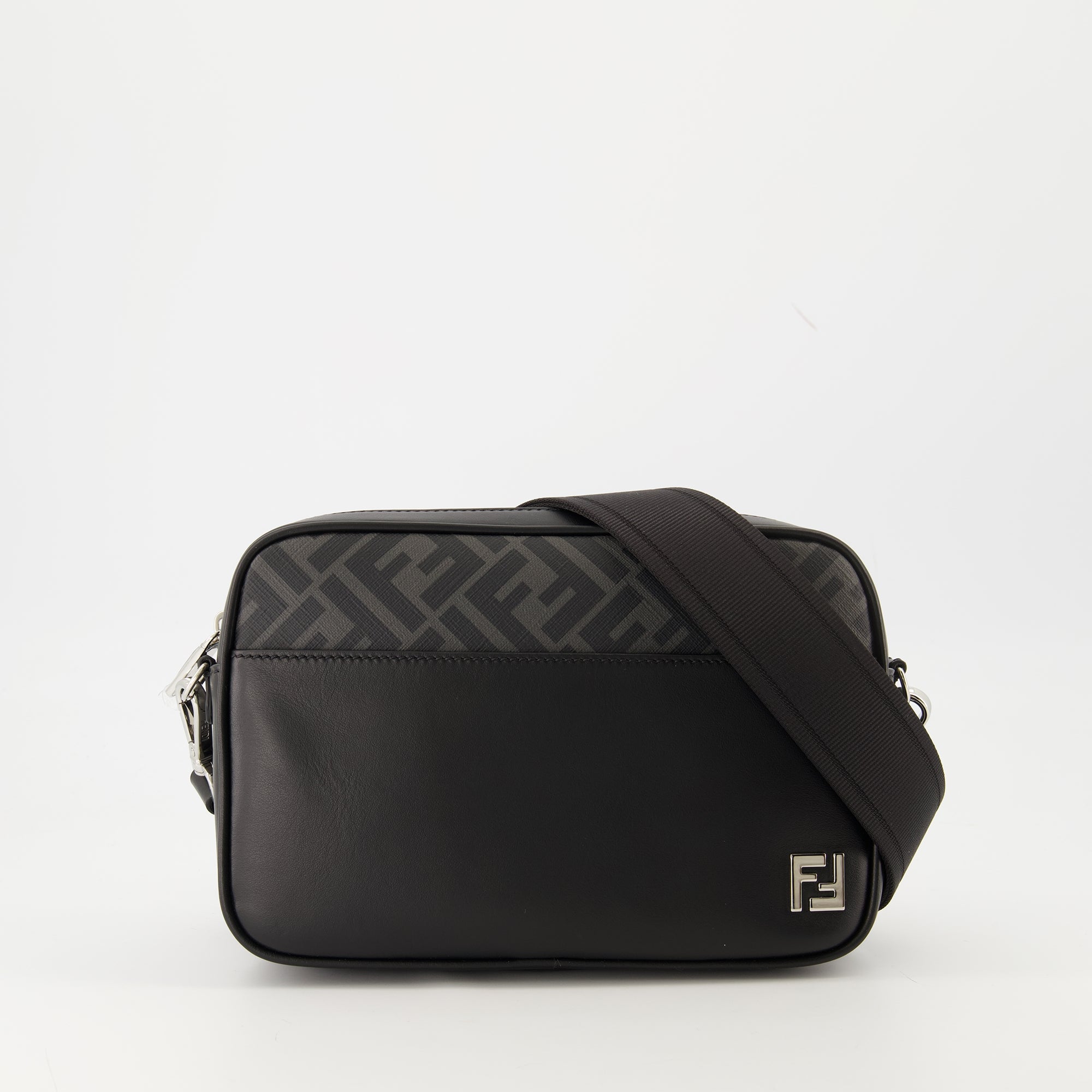 Sacs bandoulière Camera Squared FF Bag Fendi Noir Homme