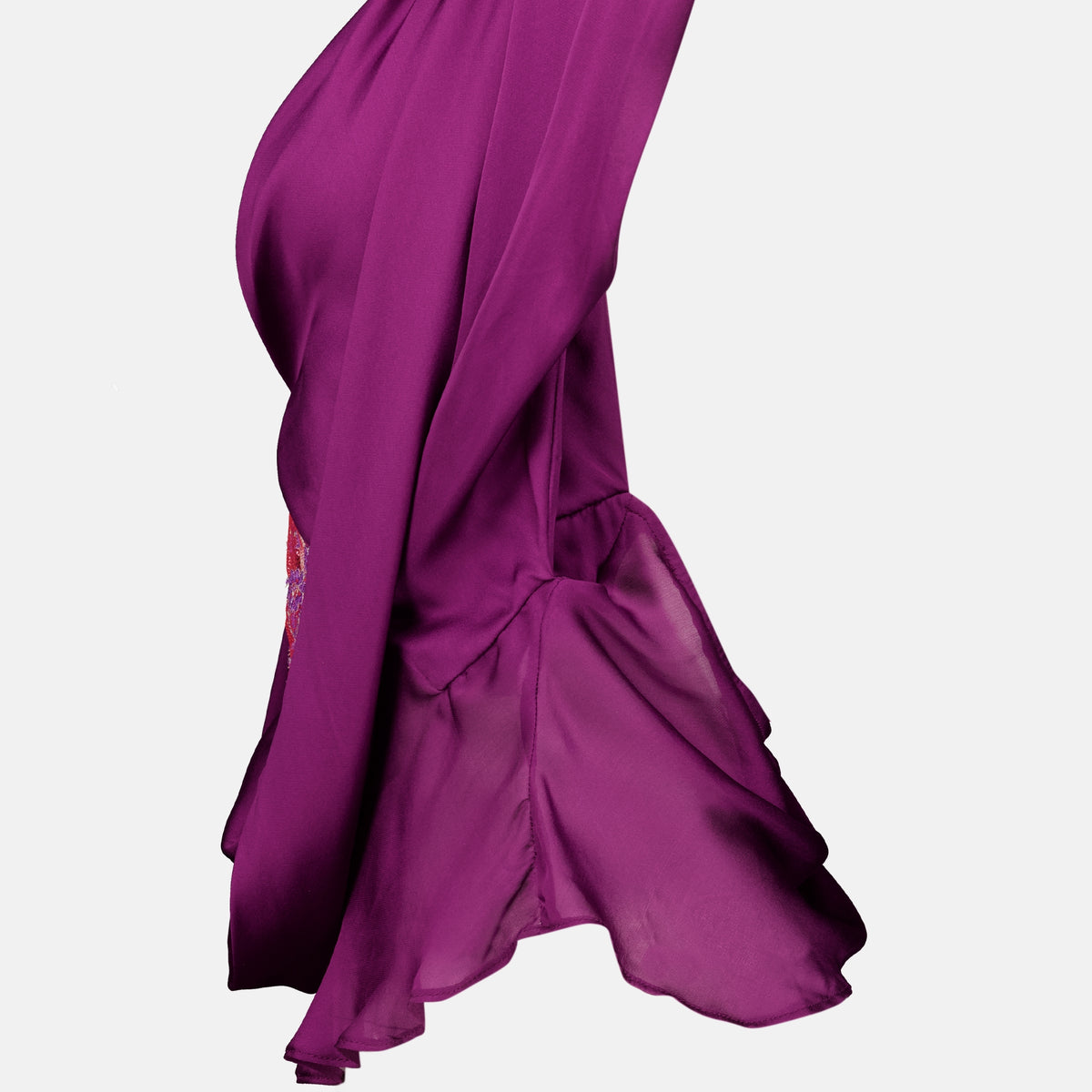 Tops Top sem Costas em Renda Christopher Esber Violet Femme