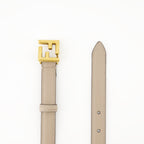 Ceintures Ceinture FF Fendi Beige Femme