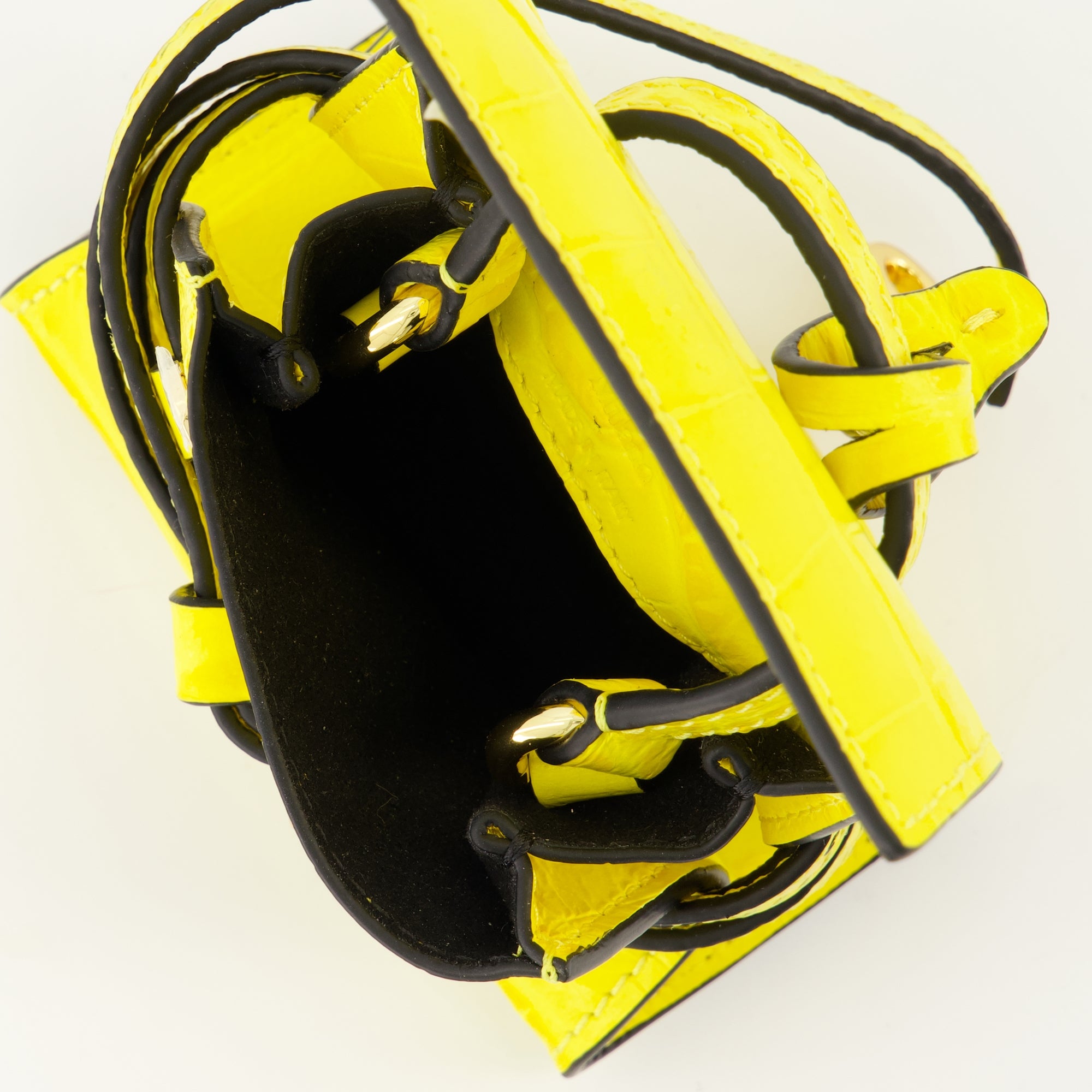 Immagine del micro sacco Tie Me del marchio Moschino per donna - Collezione Autunno-Inverno 2025 - Vista Dettagliata_3