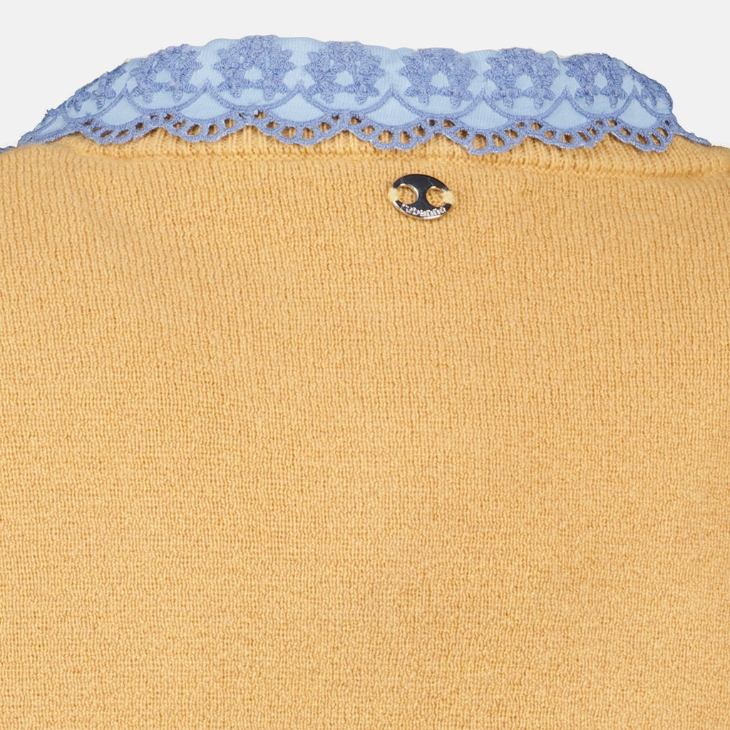 Maille Kamelwoll-Cardigan Rabanne Jaune Femme