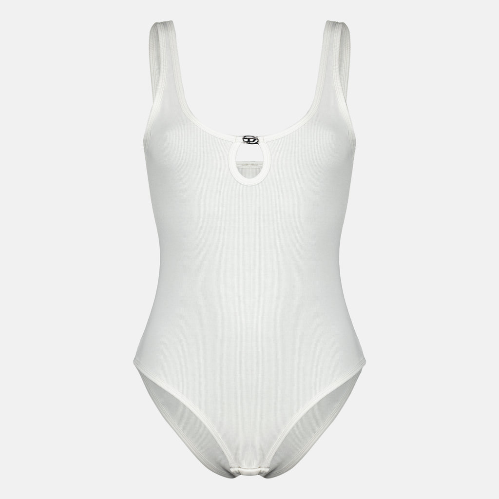 Image de l'article Body en coton Maura noir de la marque Diesel pour Femme - Saison Printemps-Été 2026 - Vue de Face