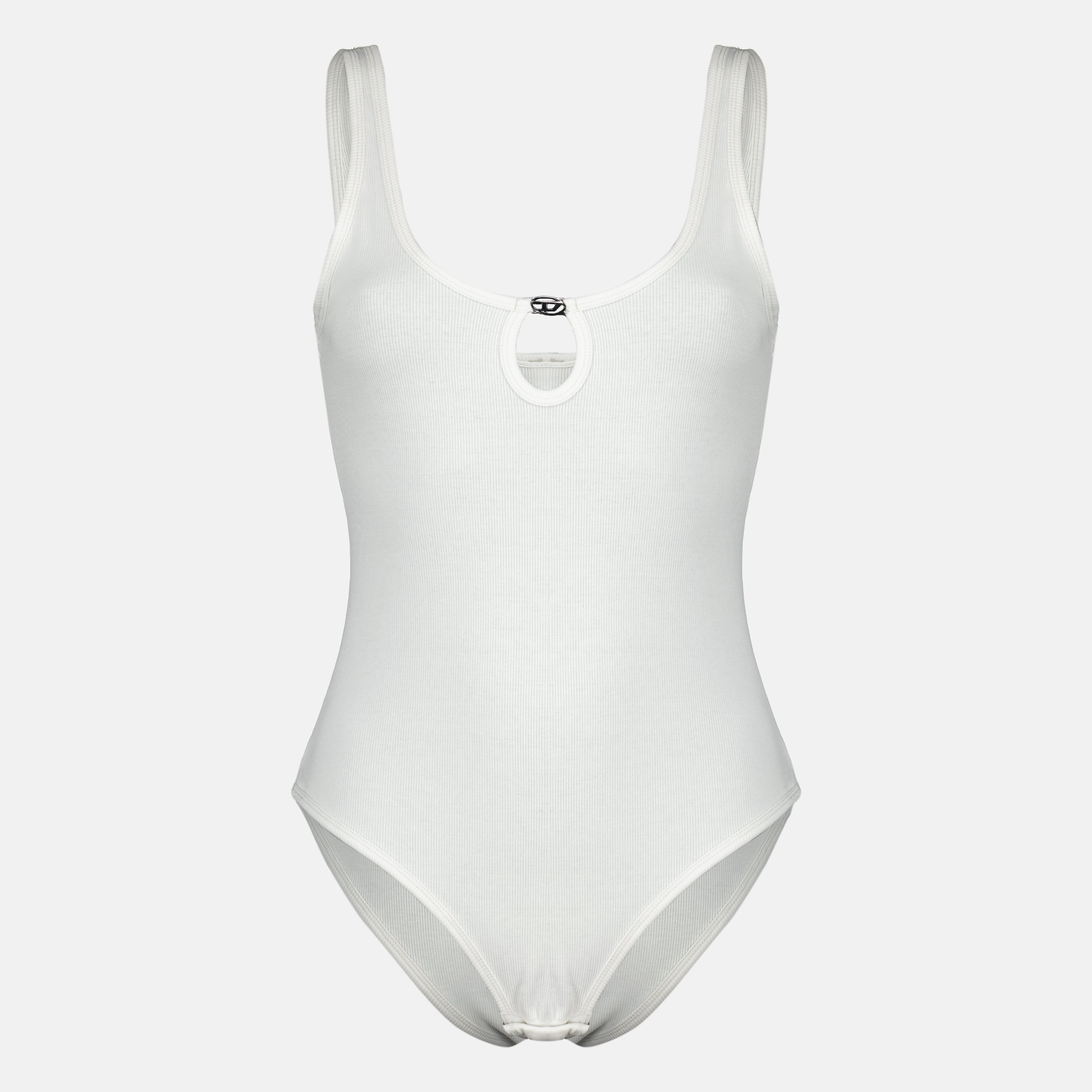 Image de l'article Body en coton Maura noir de la marque Diesel pour Femme - Saison Printemps-Été 2026 - Vue de Face