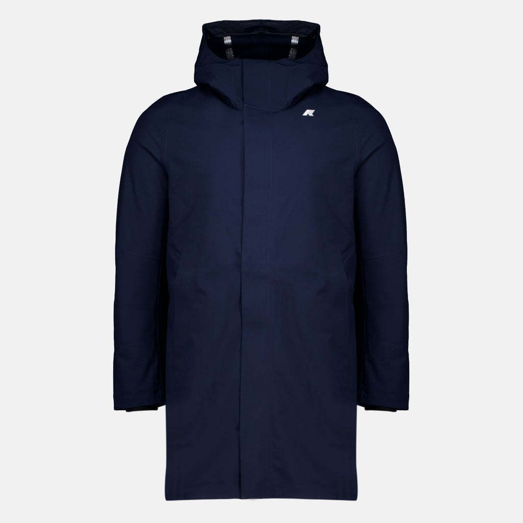 Manteaux Veste Thomas Bonded bleu marine K-Way Bleu foncé Homme