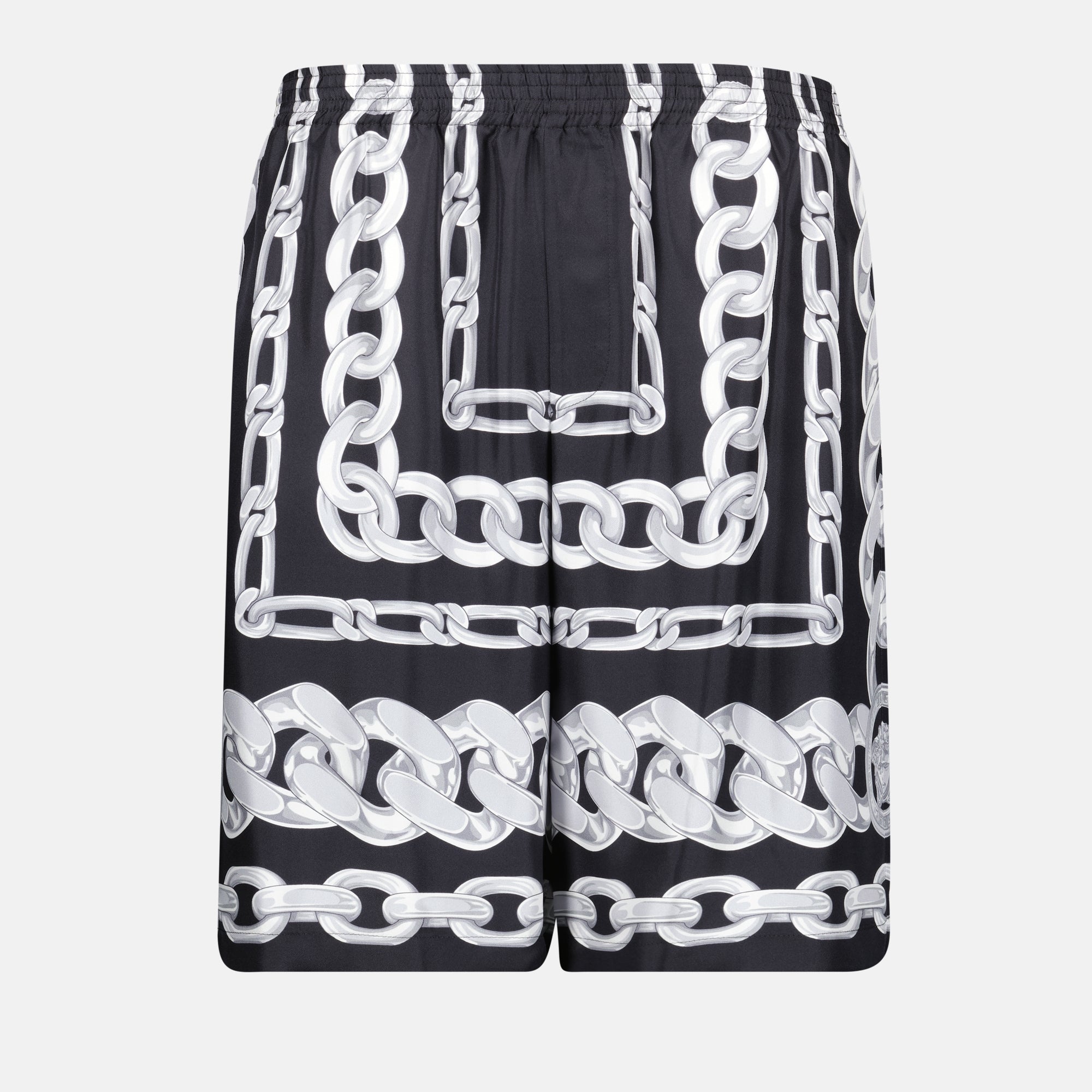 Shorts Short Medusa Chains Versace Black Homme