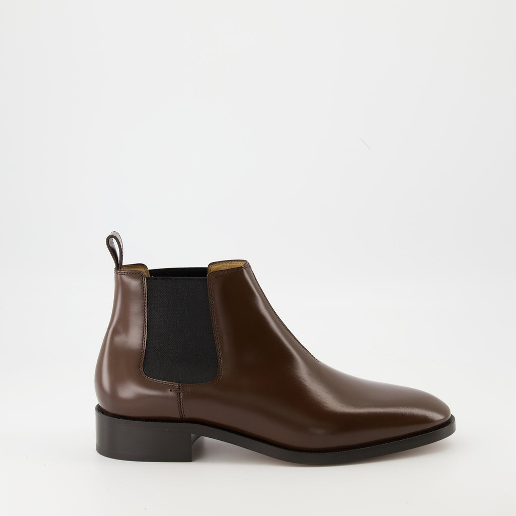 バレンチノ・ガラヴァーニの男性用パ・デ・デュー・ブーツの画像 - 2025年秋冬シーズン - 右側面ビュー