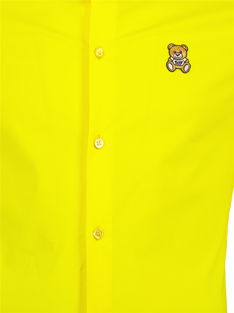 셔츠 V 0205 2036 1033 fantasy print yellow Moschino 노란색 Homme