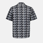 Shirts Monogram shirt Moncler Black Man