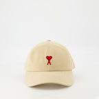 Hats, caps and beanies Casquette AMI de coeur Ami PARIS Beige Unisex