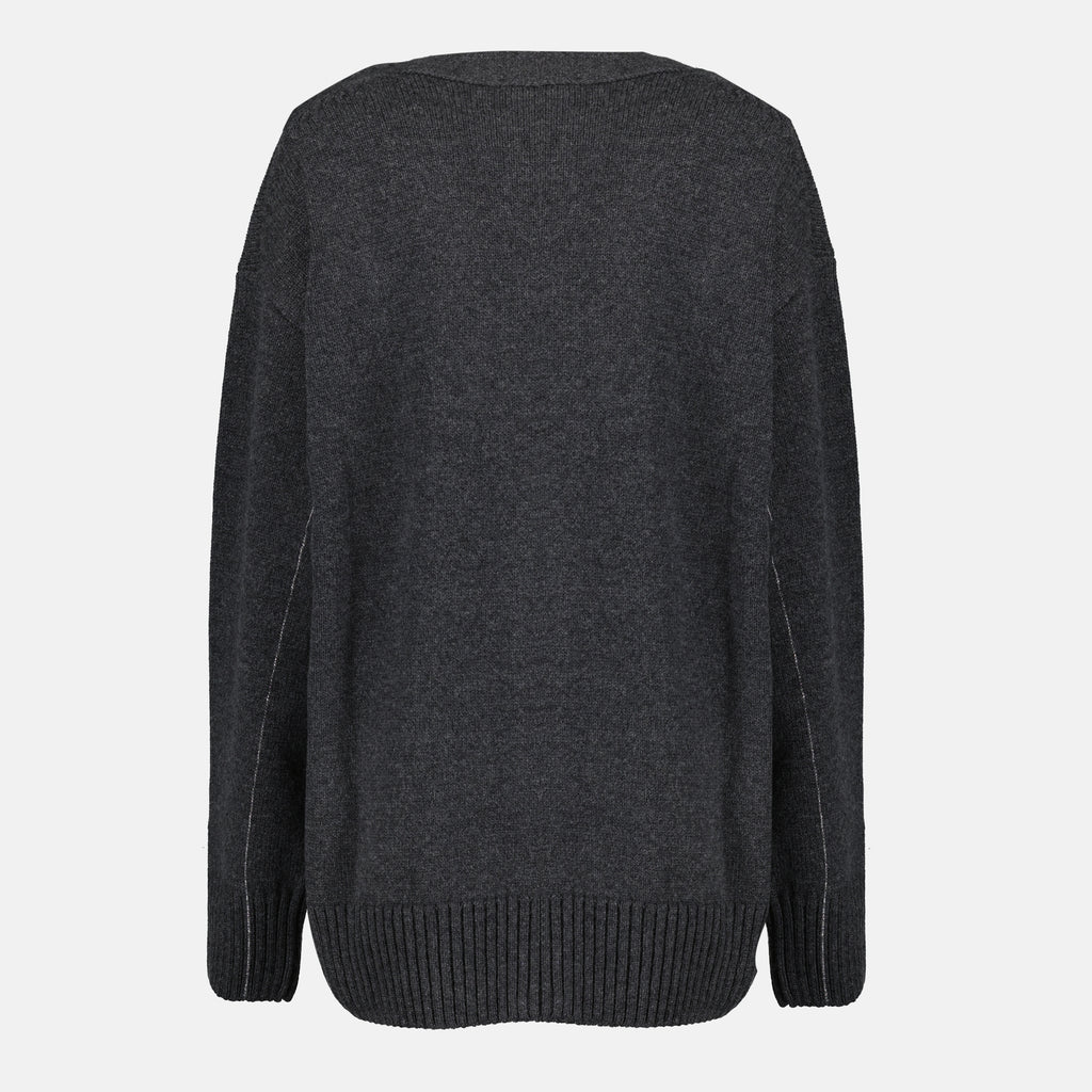 Bild des Rabanne Damen-Wollcardigans - Herbst-Winter 2025 - Detailansicht_2