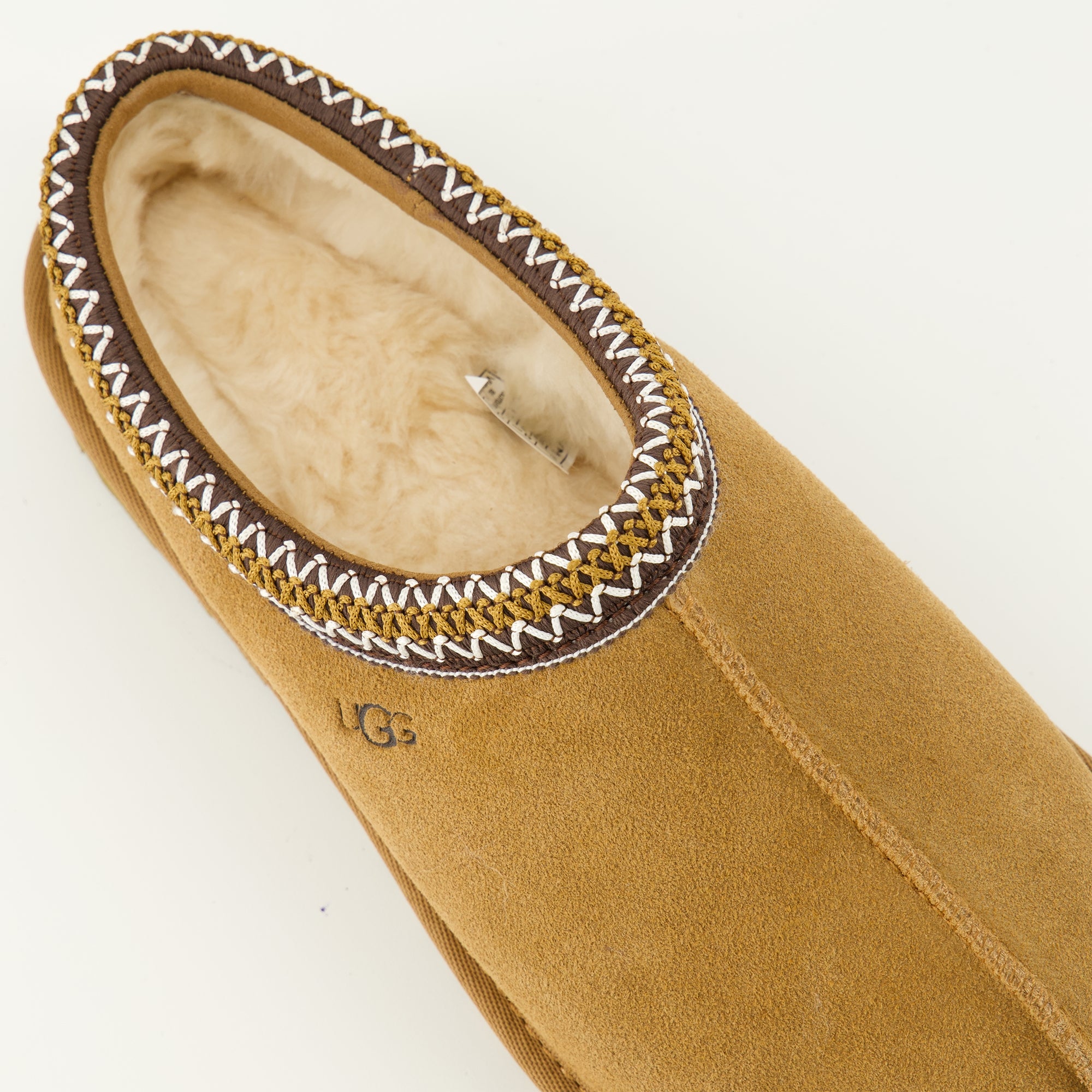 Bild der Ugg Tasman II braunen Mules für Frauen - Herbst-Winter 2025 Saison - Detaillierte Draufsicht