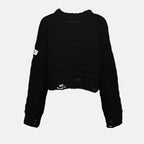 Maille Pull en laine Mm6 Noir Femme