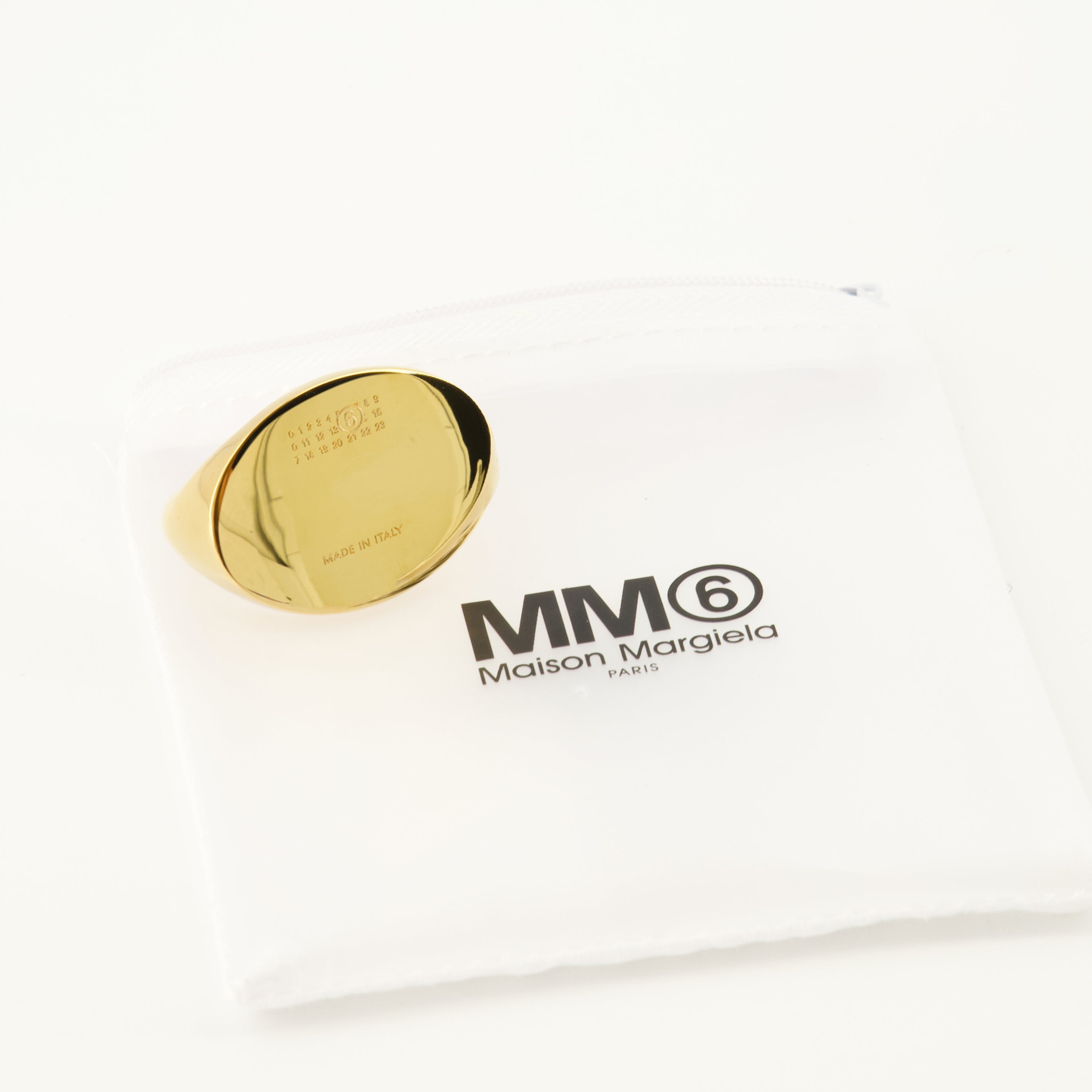 ゴールドオーバルシグネットリング MM6 - 女性 – myCompañero