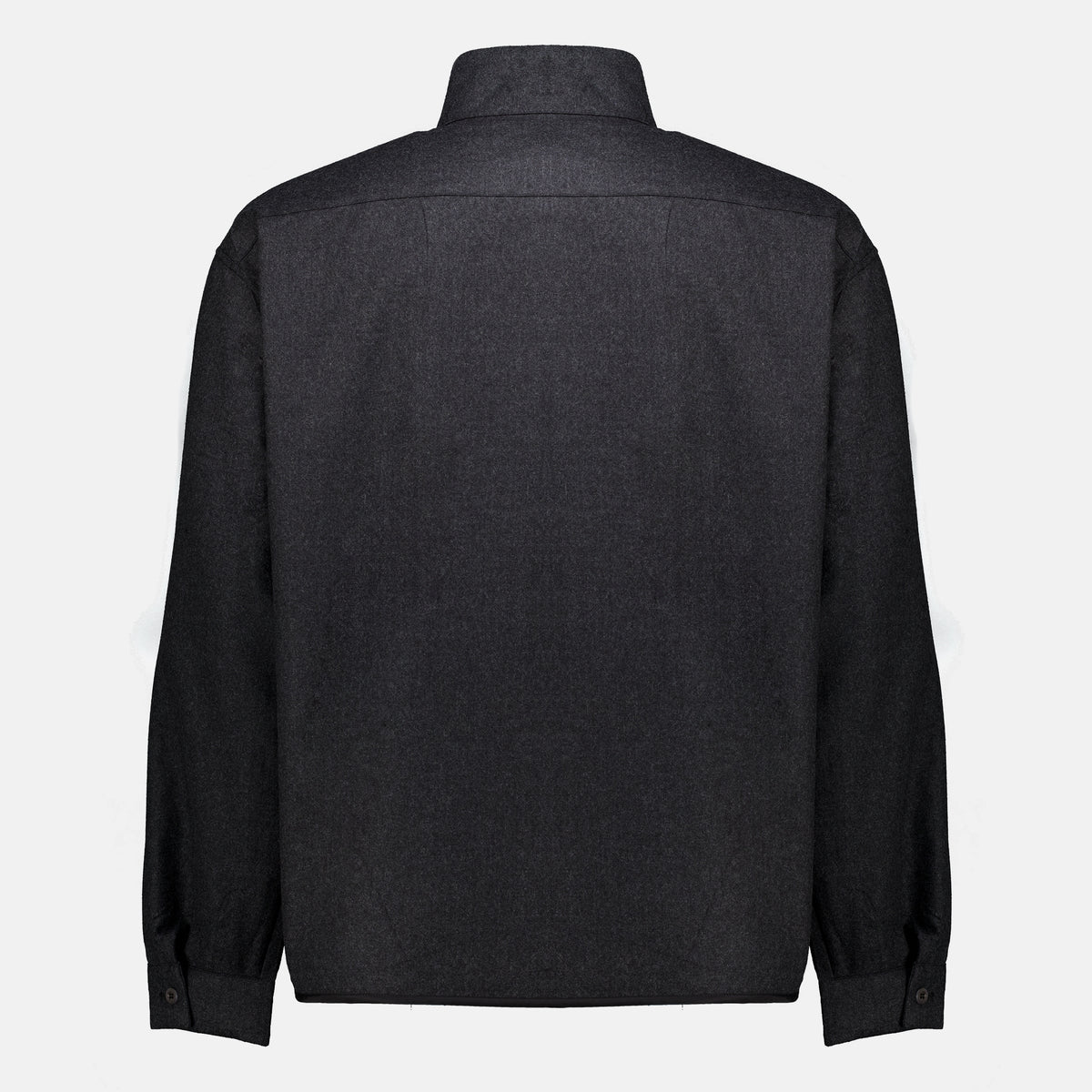 Chemises ウールジップジャケット Prada Gris Homme