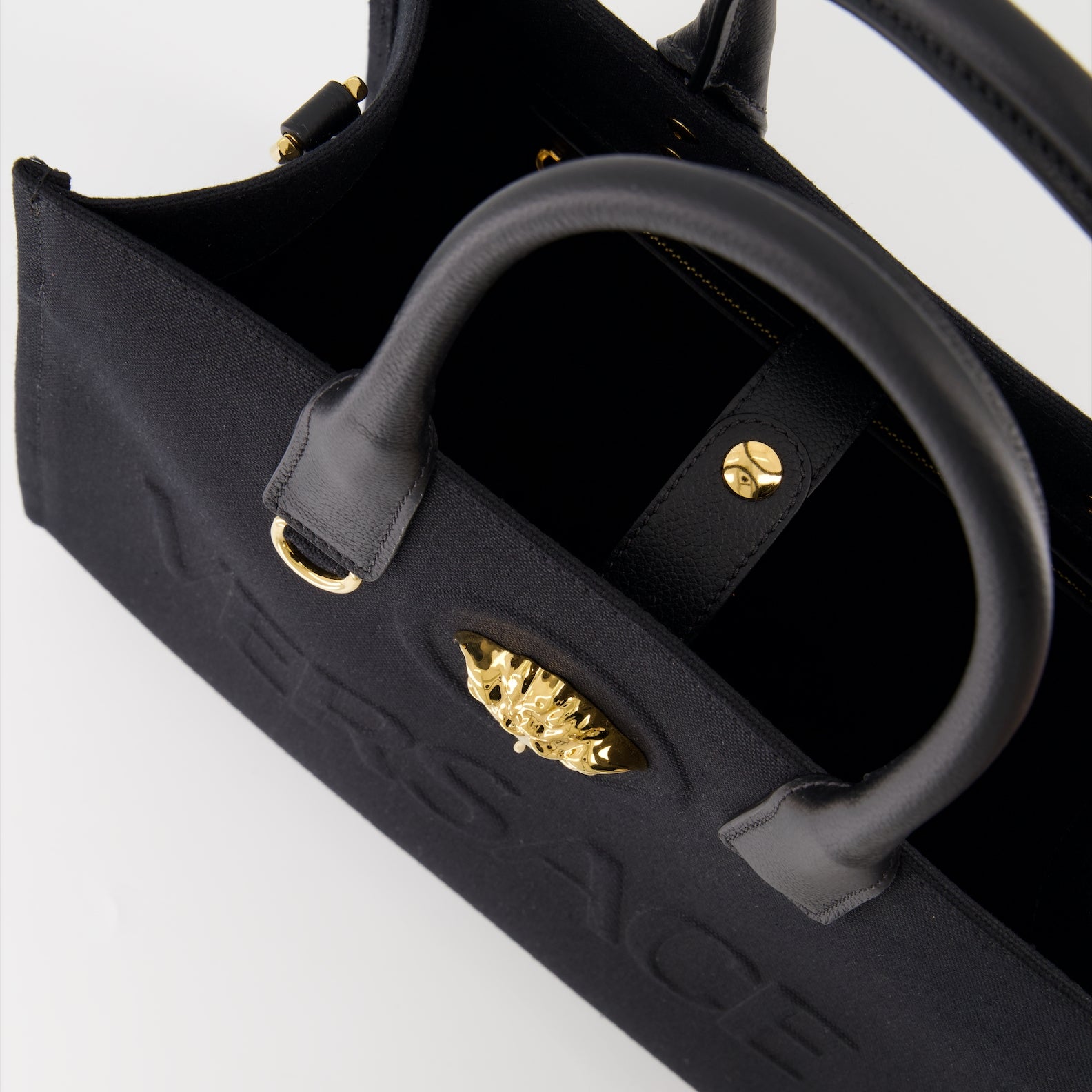 Bolsas tote Petit sac cabas La Medusa Versace Preto Femme
