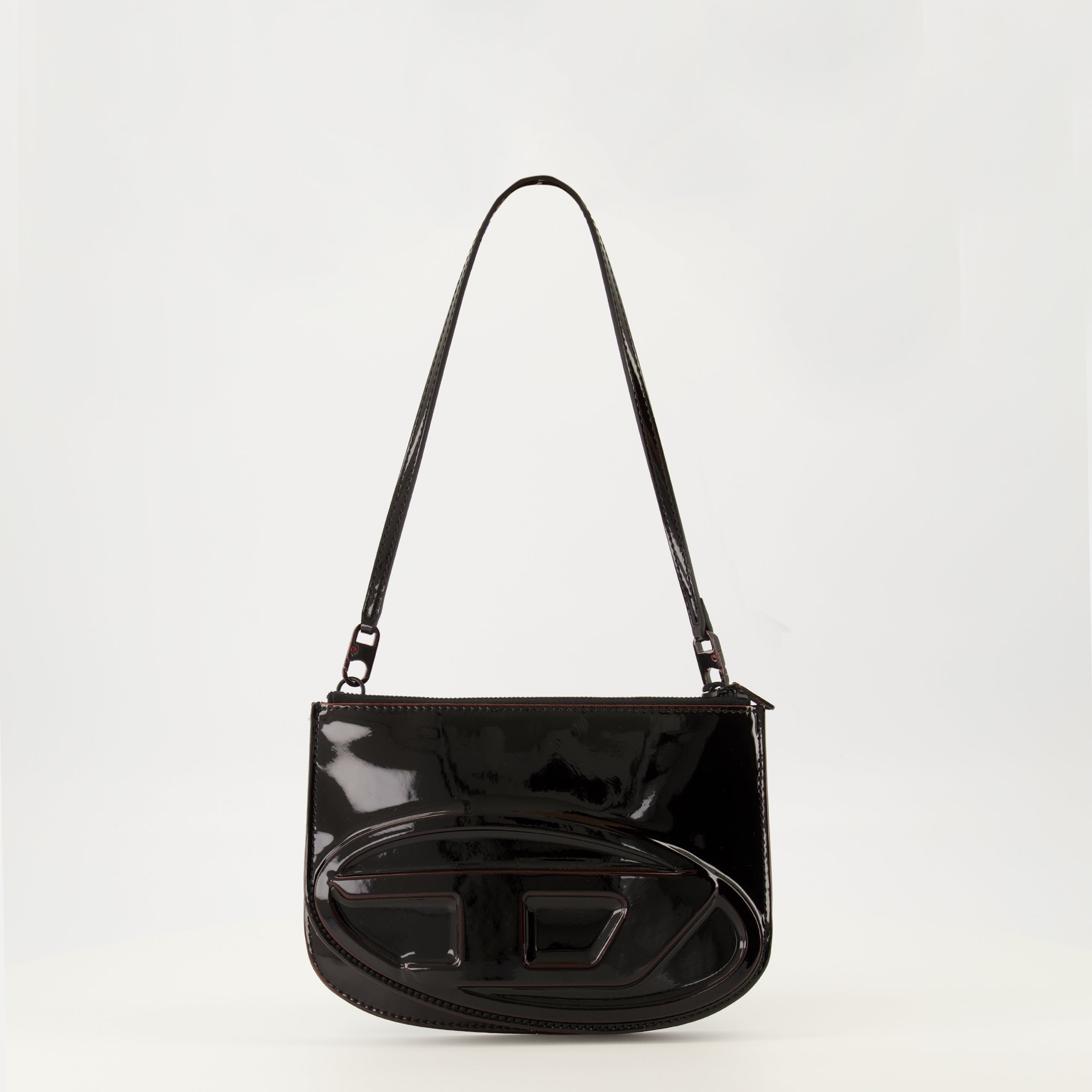 Image de l'article Sac 1DR Twin noir de la marque Diesel pour Femme - Saison Automne-Hiver 2025 - Vue de Face
