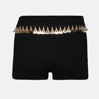 Shorts Short en maille Rabanne Noir Femme